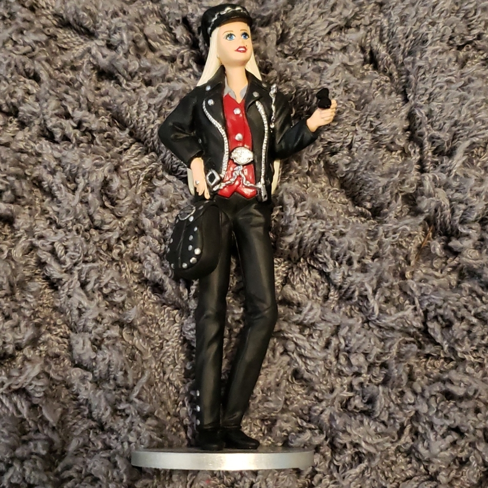 Harley Davidson 2000 Barbie ornament.
